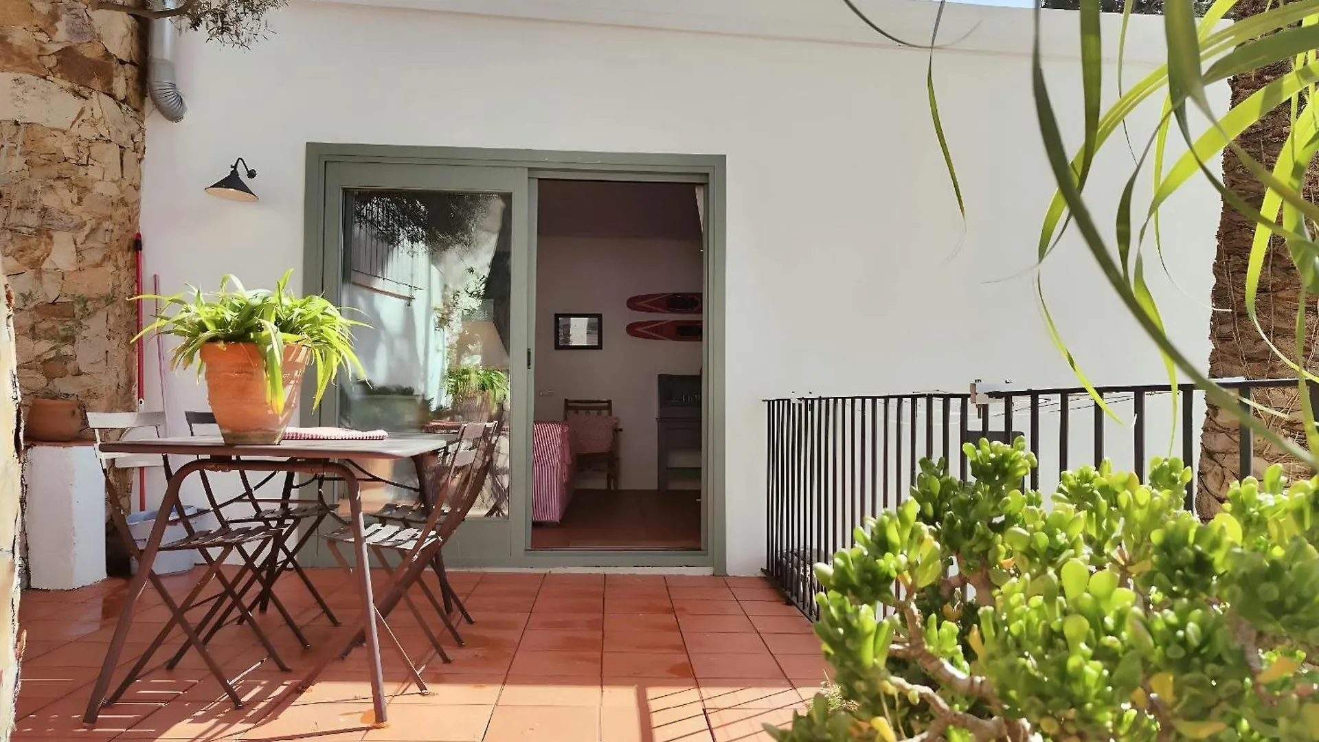 T2 - Sunny Duplex With Garden 50M From Beach Tamariu Apartament